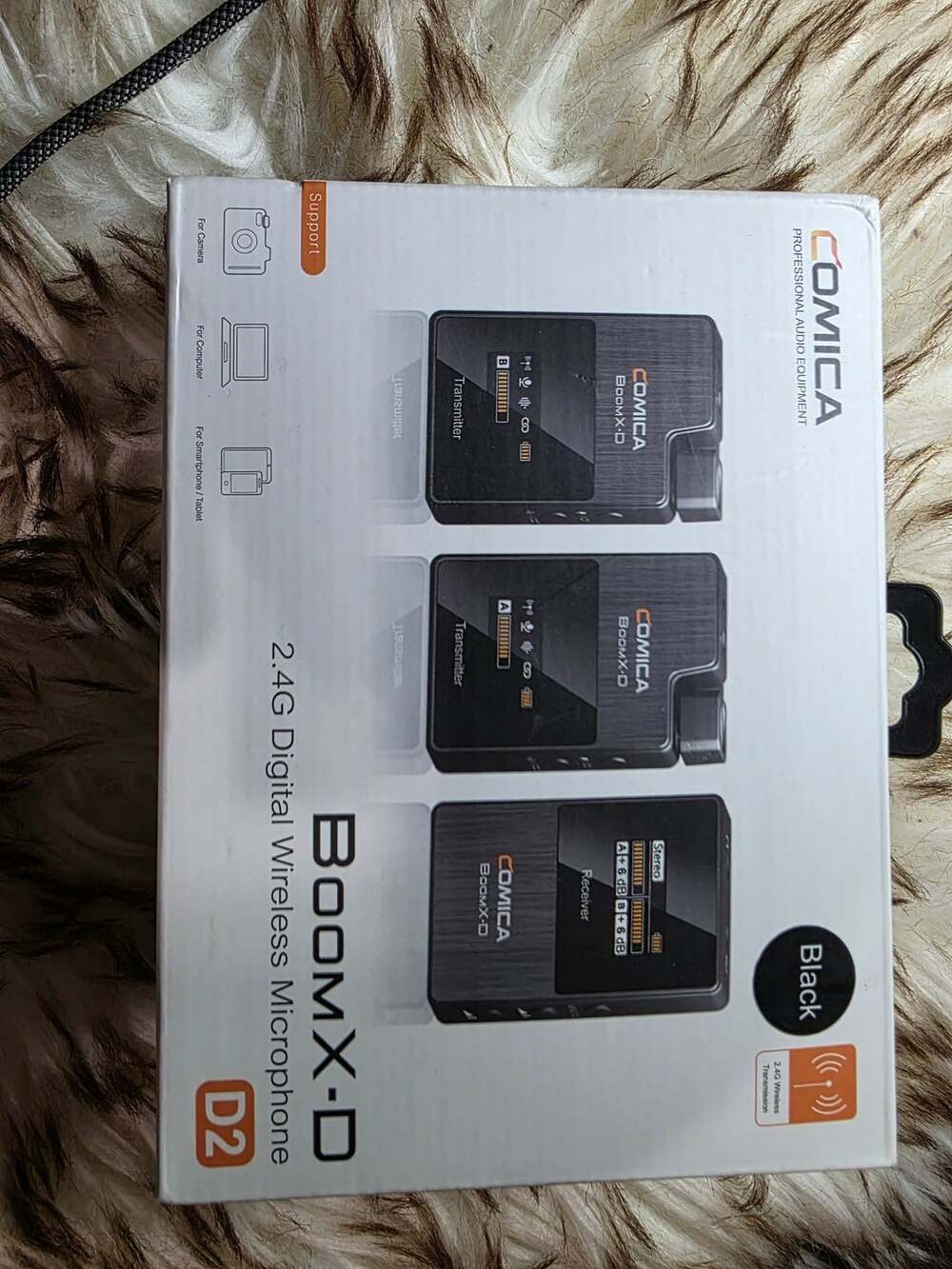 Comica BoomX-D D2 2.4G Digital Wireless Microphone System